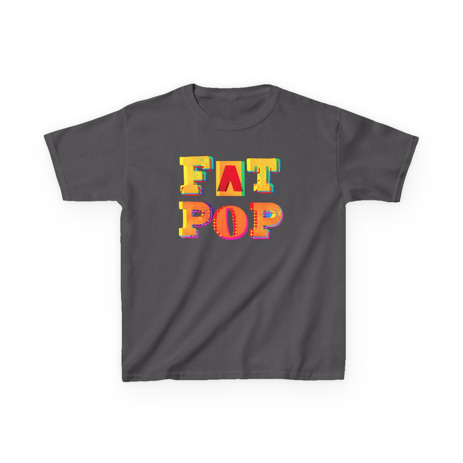 Kids PWL Fat Pop Logo Heavy Cotton™ Tee