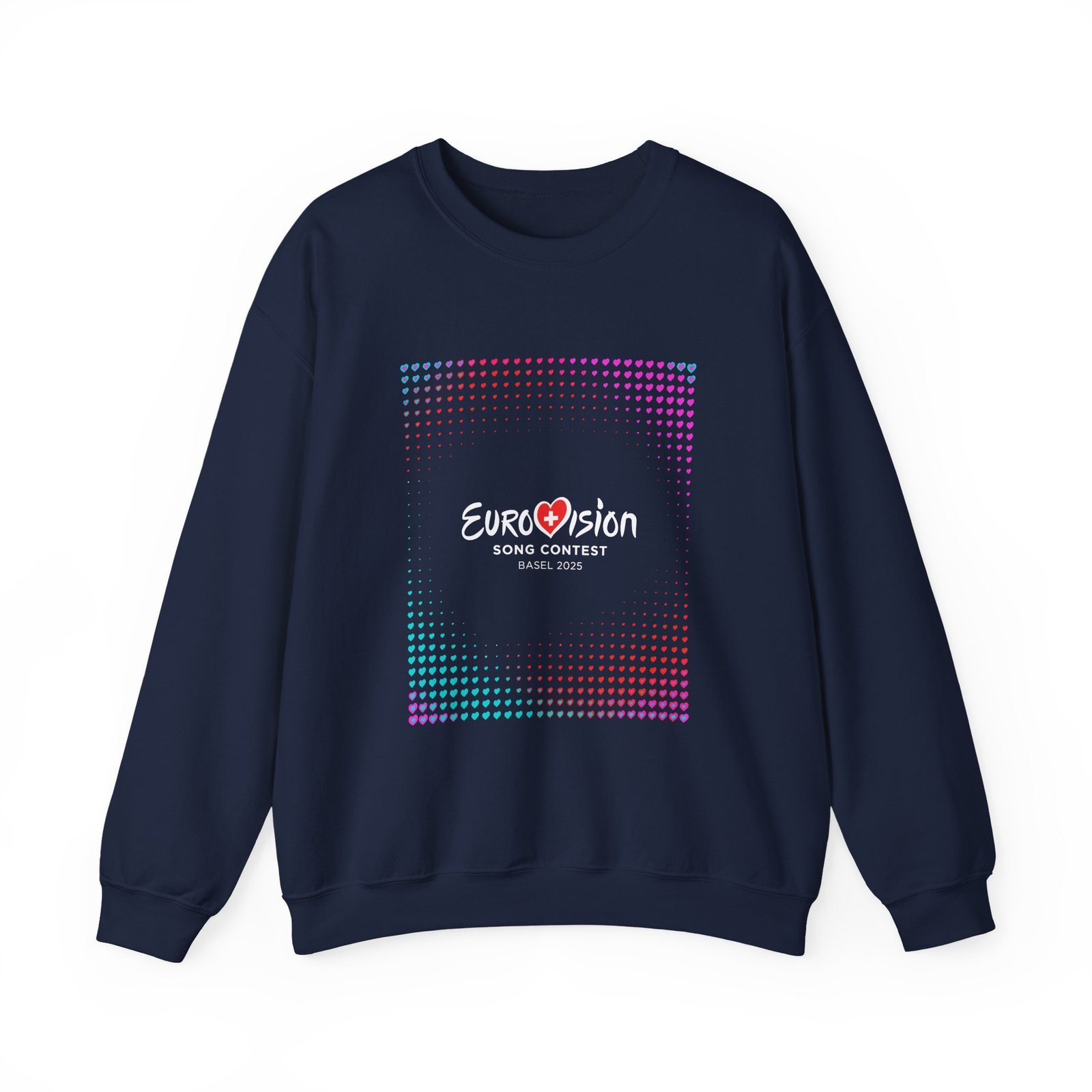 Eurovision Unity Shapes Love Unisex Heavy Blend Crewneck Sweatshirt
