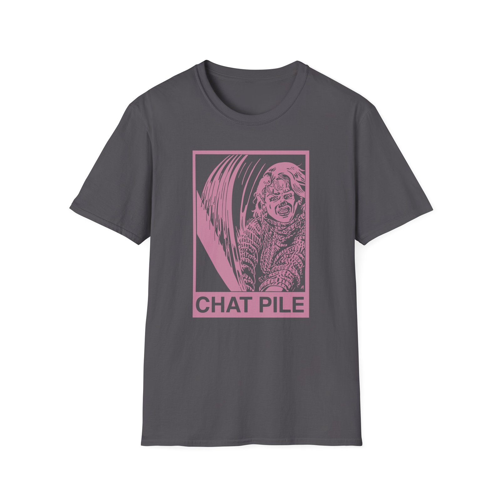 Chat Pile Pamela Unisex Softstyle T-Shirt