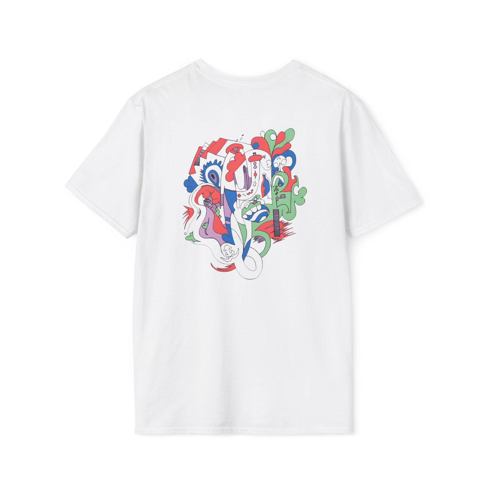 Mac Miller Faces Smile Unisex Softstyle T-Shirt