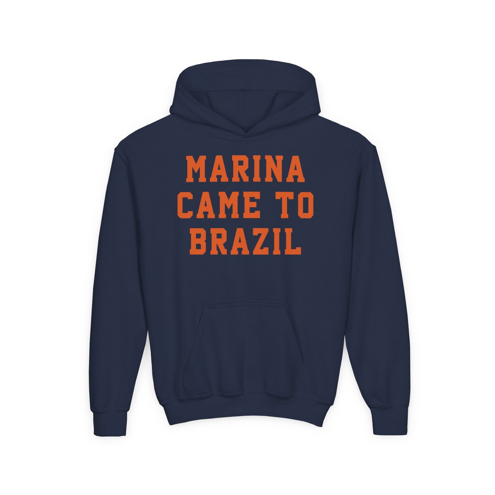 Youth Marina Came to Brazil Heavy Blend Hooded Sweatshirt