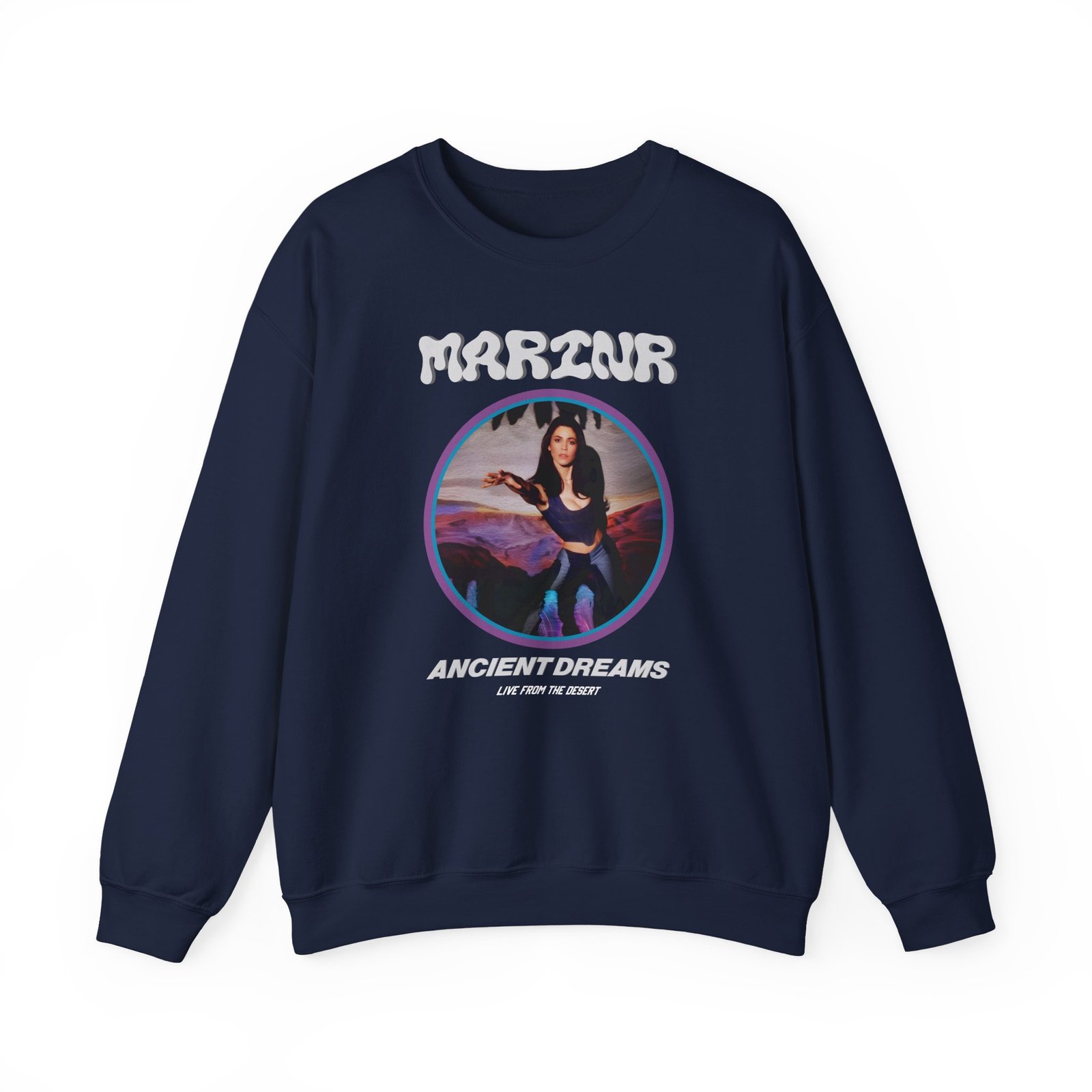 Marina Ancient Dreams Live From the Desert Unisex Heavy Blend™ Crewneck Sweatshirt