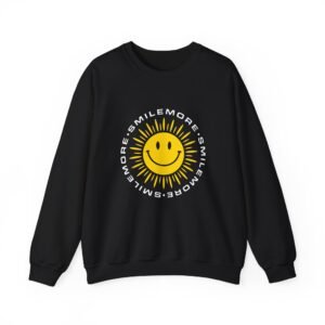 Roman Atwood Smile More Unisex Heavy Blend Crewneck Sweatshirt