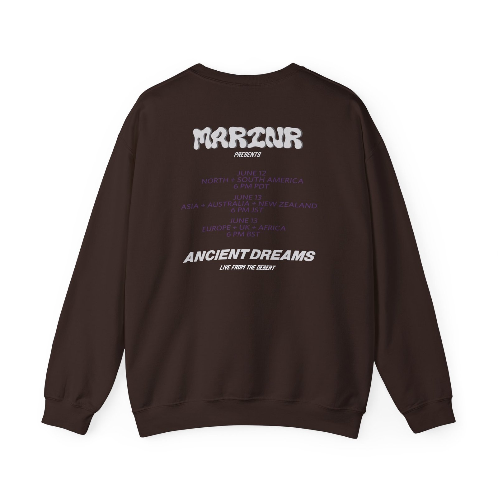 Marina Ancient Dreams Live From the Desert Unisex Heavy Blend™ Crewneck Sweatshirt