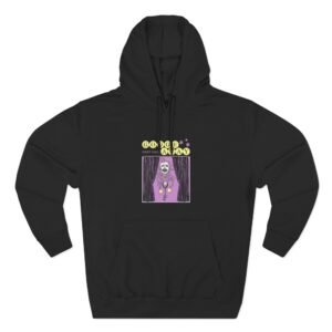 Gouge Away Deep Sage Three-panel Fleece Hoodie