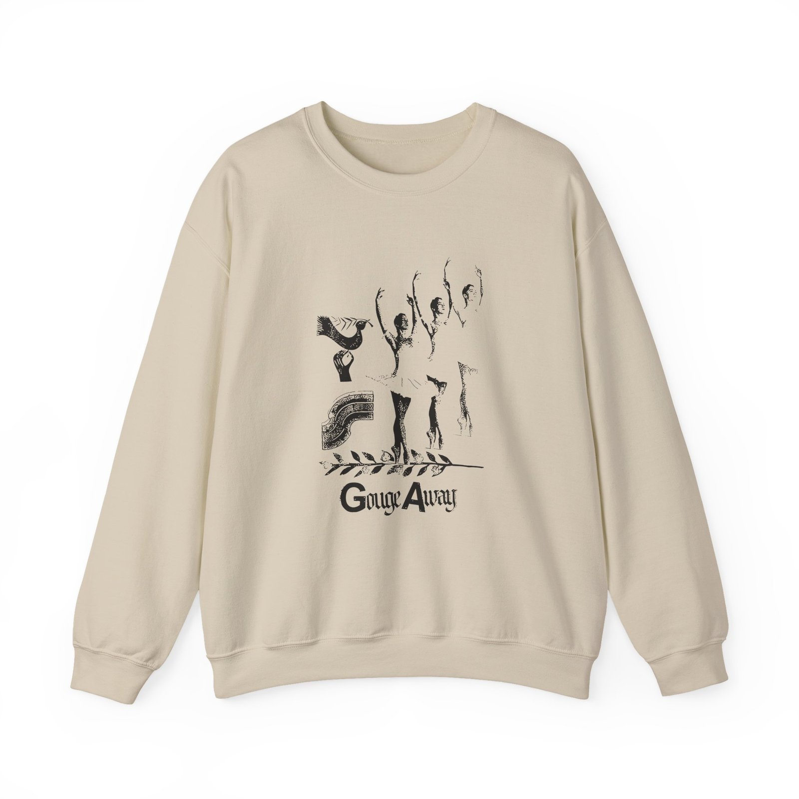 Gouge Away Dance Unisex Heavy Blend Crewneck Sweatshirt