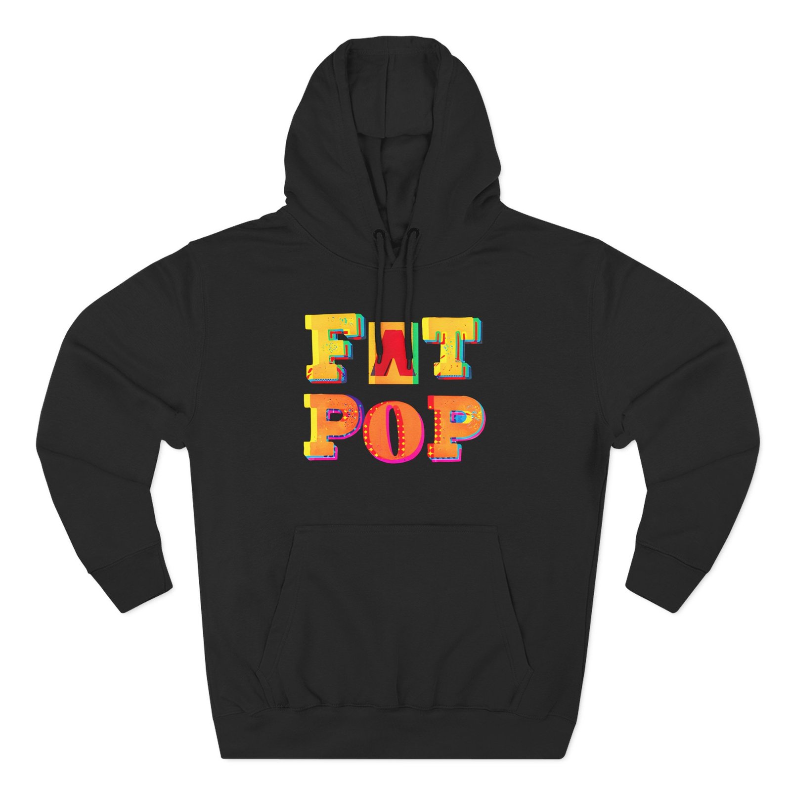 PWL Fat Pop Logo Three-Panel Fleece Hoodie