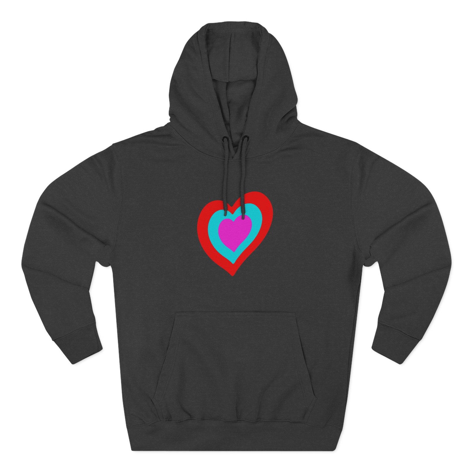 Eurovision Heart Three-panel Fleece Hoodie