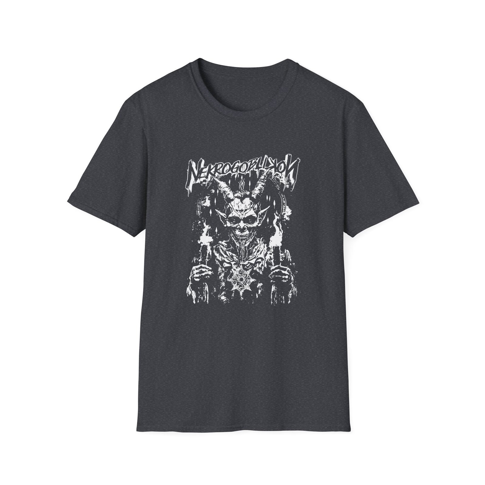 Nekrogoblikon Goblin Mode Sacrifice Unisex Softstyle T-shirt