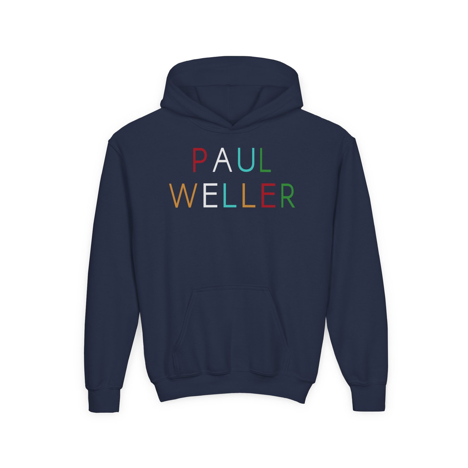Youth PWL Multicolour Logo Heavy Blend Hooded Sweatshirt
