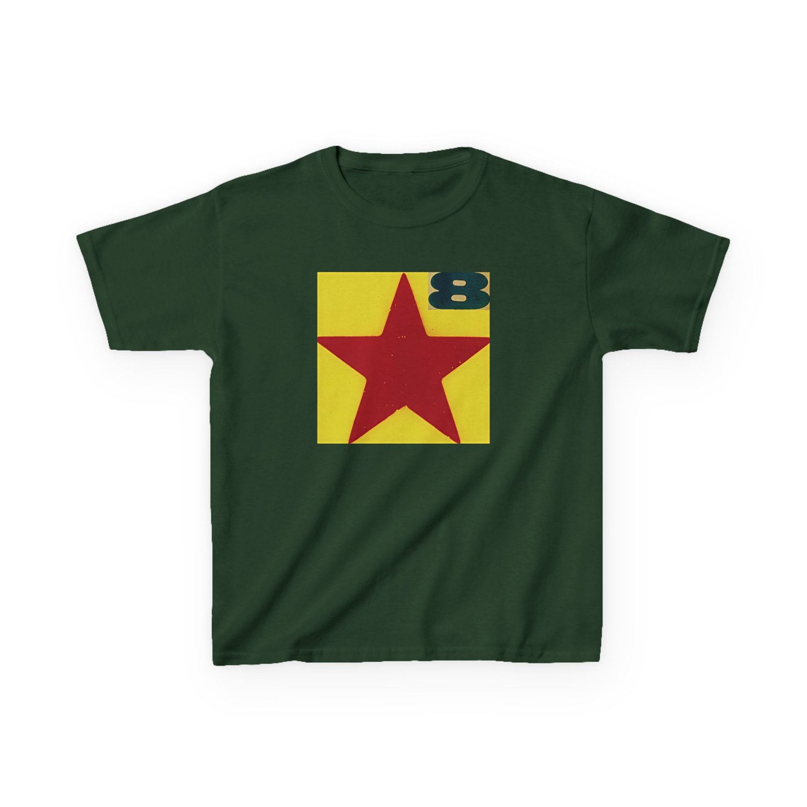Kids PWL Boxed Star Heavy Cotton™ Tee