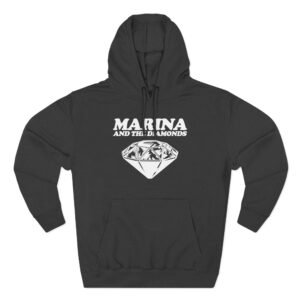 Marina and the Diamonds Three-Panel Fleece Hoodie