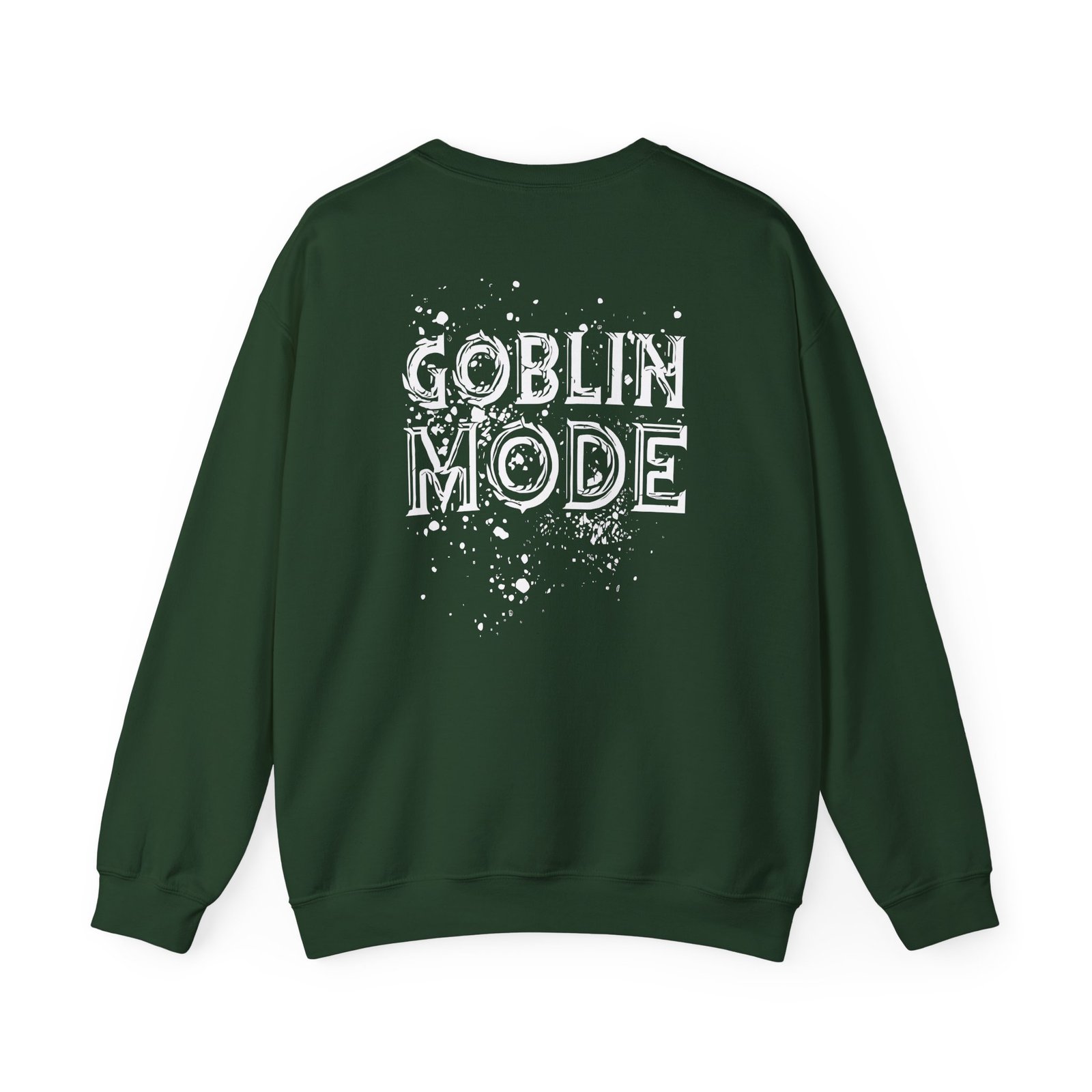 Nekrogoblikon Goblin Mode Raglan Unisex Heavy Blend™ Crewneck Sweatshirt