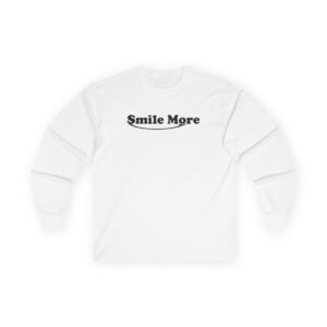 Roman Atwood Smile More Unisex Ultra Cotton Long Sleeve Tee