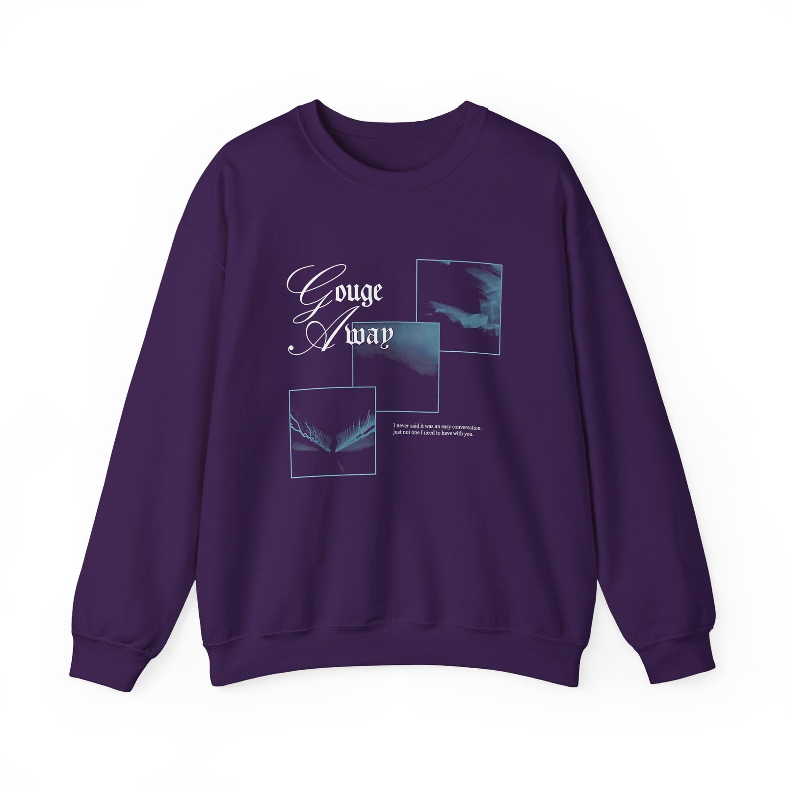 Gouge Away Idealized Unisex Heavy Blend Crewneck Sweatshirt
