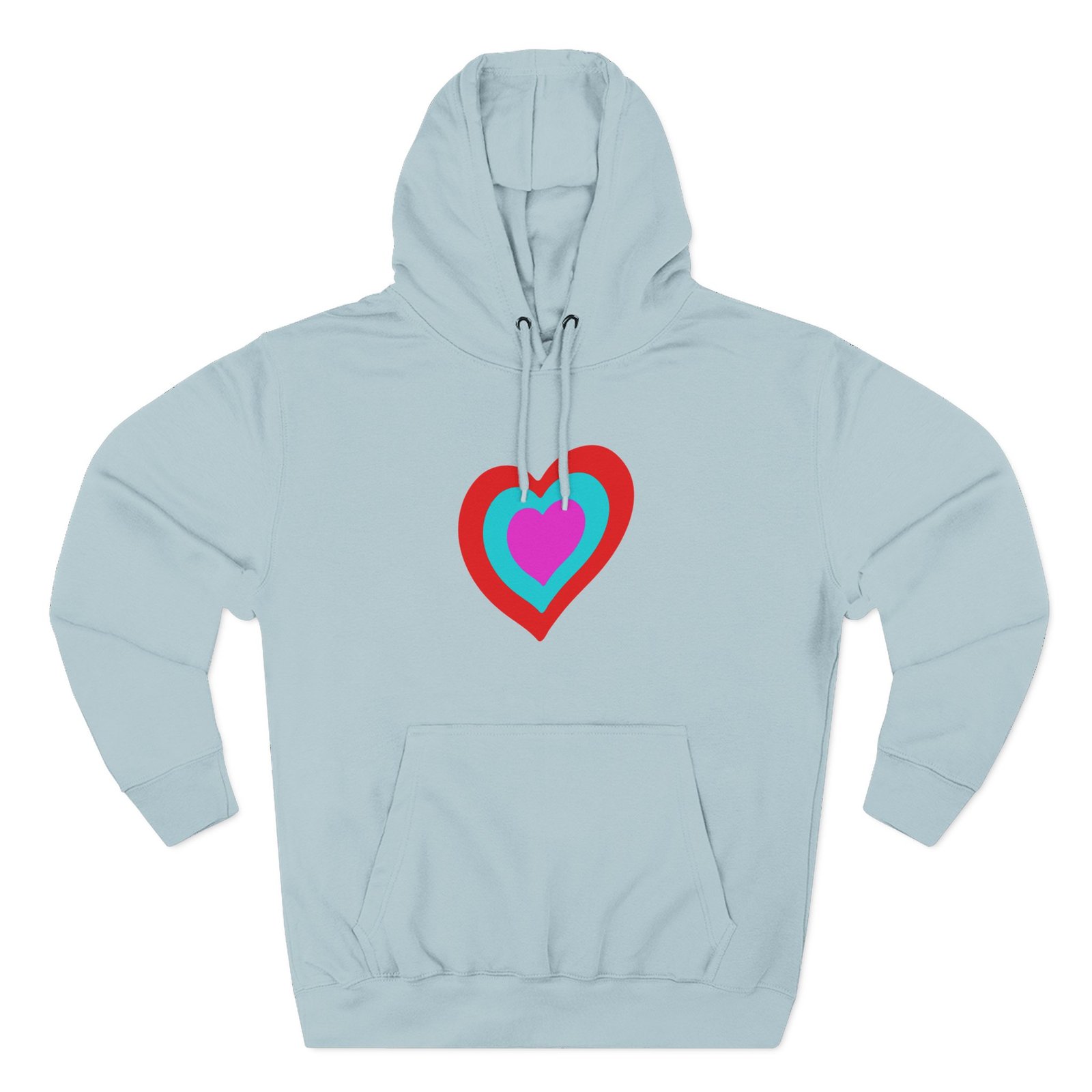 Eurovision Heart Three-panel Fleece Hoodie