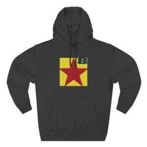 PWL Boxed Star Three-Panel Fleece Hoodie