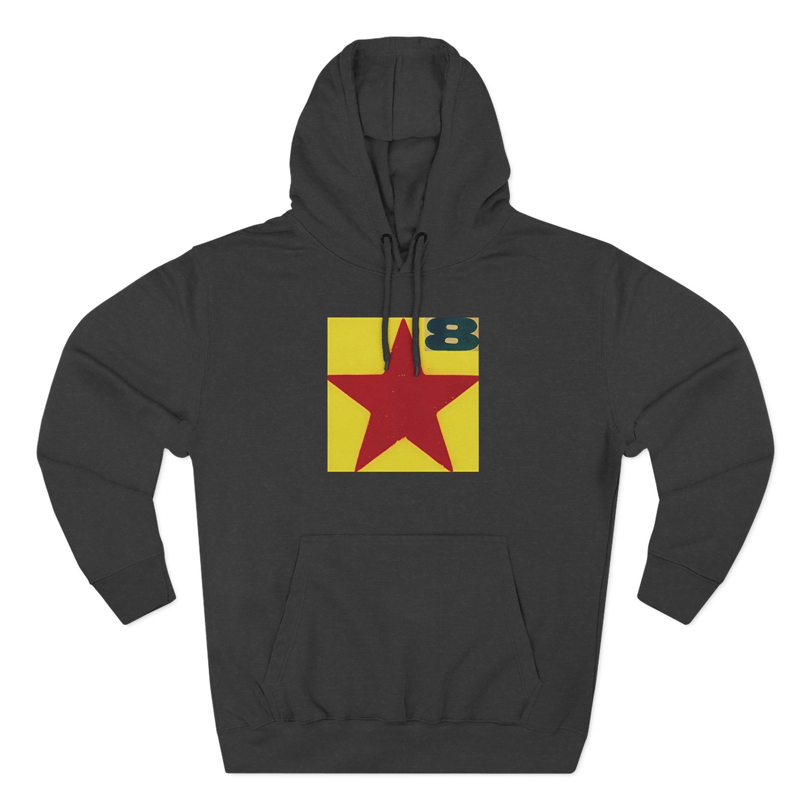 PWL Boxed Star Three-Panel Fleece Hoodie