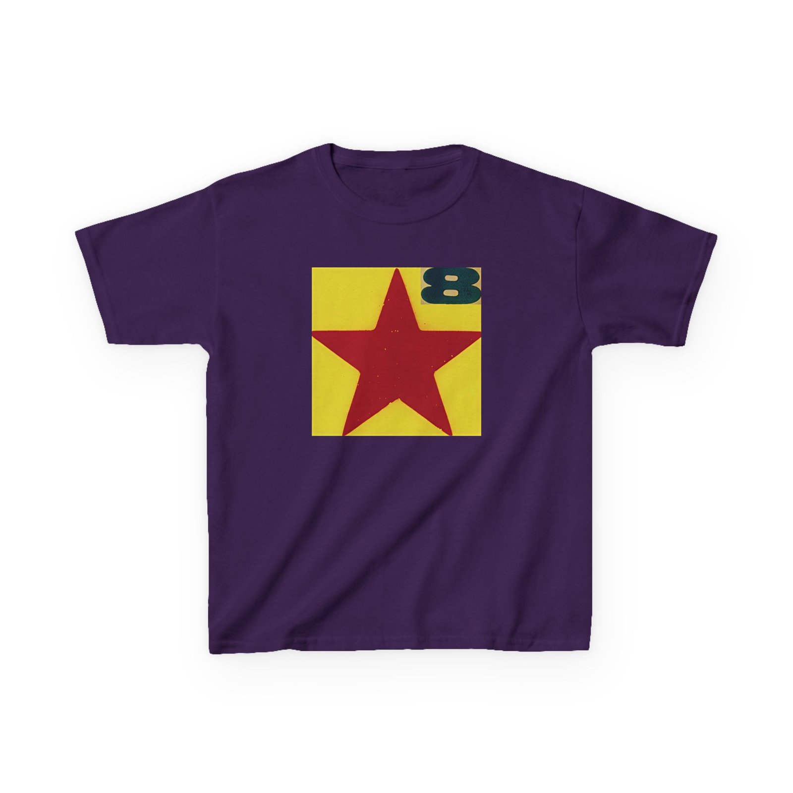 Kids PWL Boxed Star Heavy Cotton™ Tee