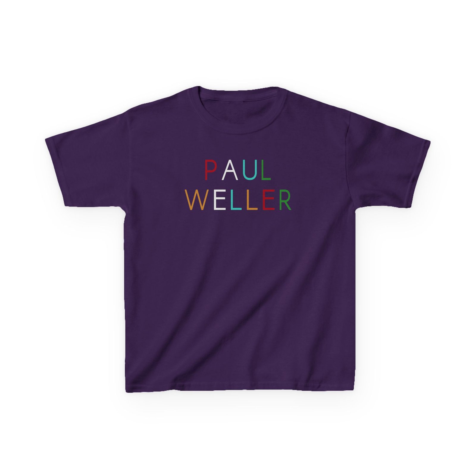 Kids PWL Multicolour Logo Heavy Cotton™ Tee