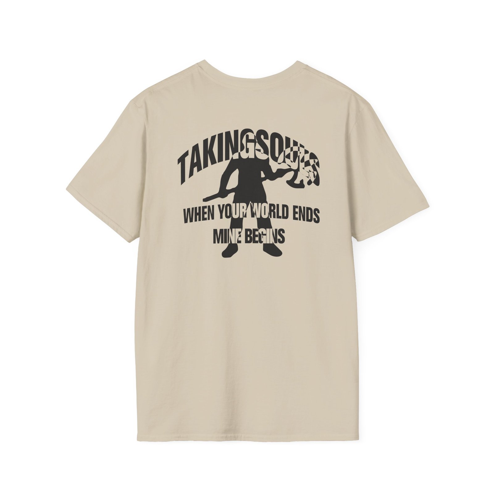 David Goggins Taking Souls Axeman Unisex Softstyle T-Shirt