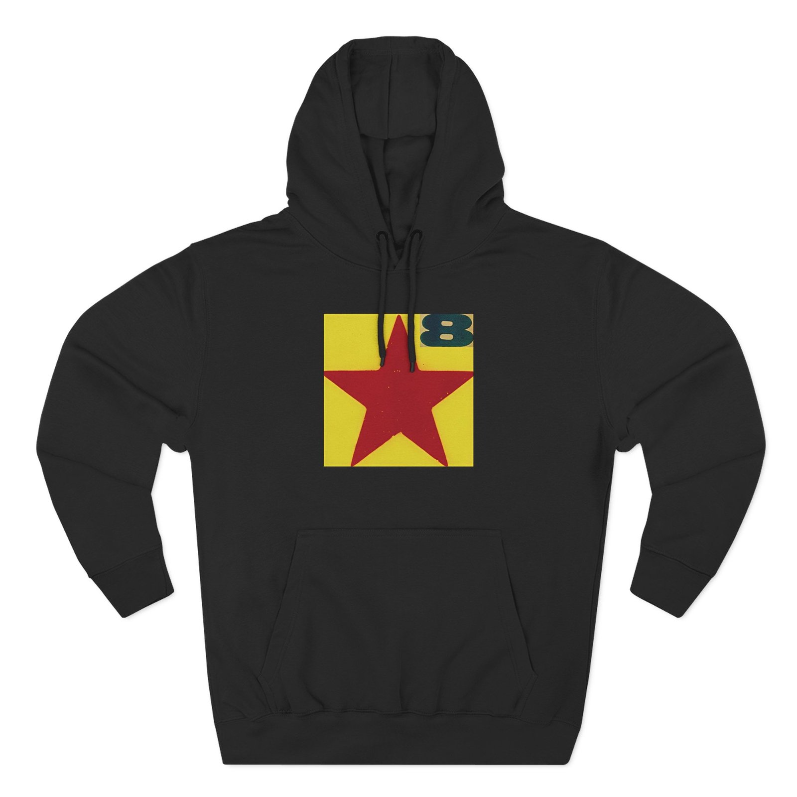 PWL Boxed Star Three-Panel Fleece Hoodie