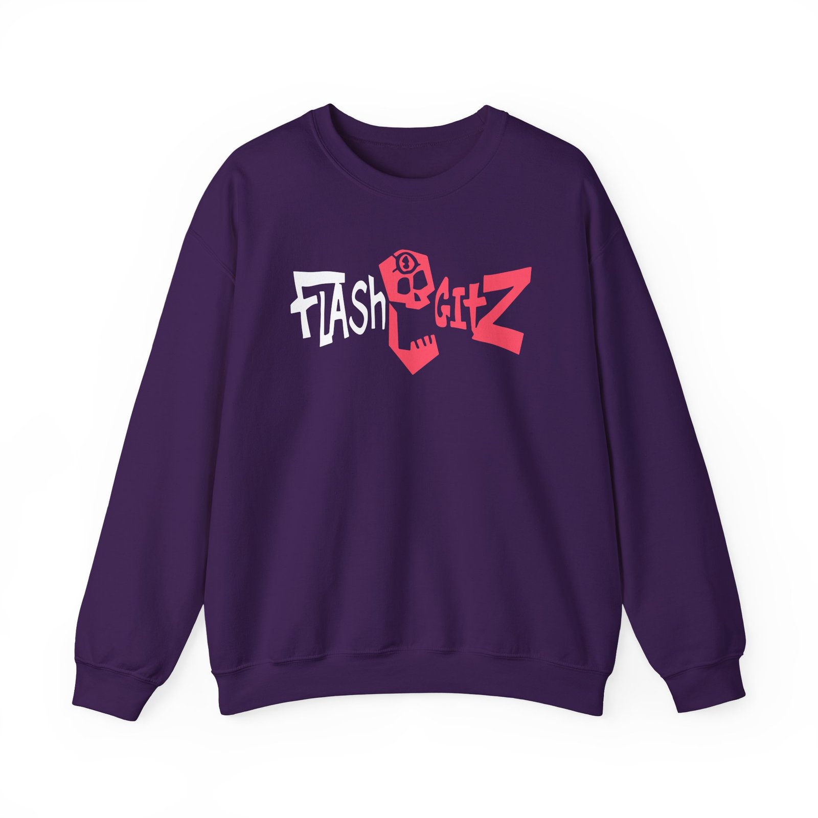 Flashgitz the Skull Unisex Heavy Blend™ Crewneck Sweatshirt