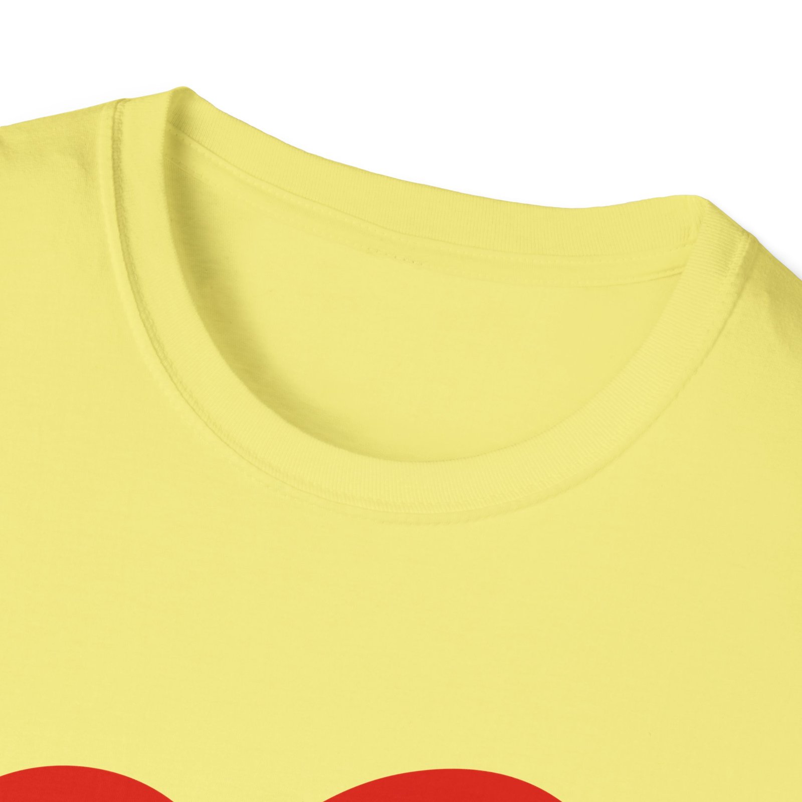 Eurovision Heart Unisex Softstyle T-shirt