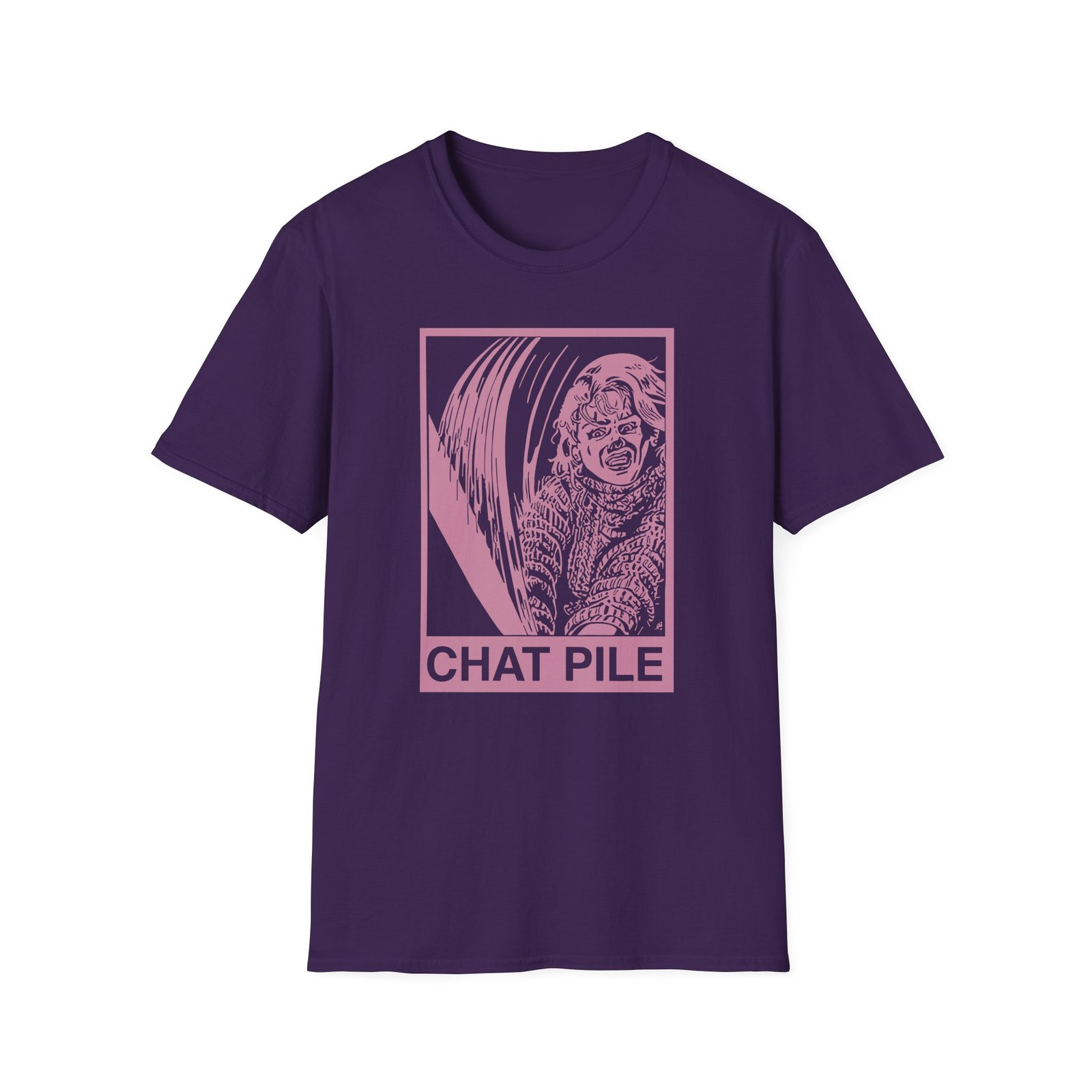 Chat Pile Pamela Unisex Softstyle T-Shirt