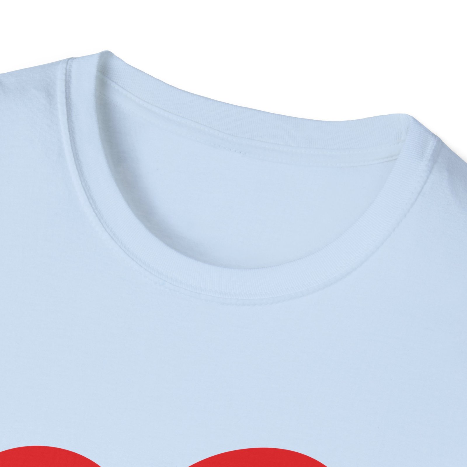 Eurovision Heart Unisex Softstyle T-shirt