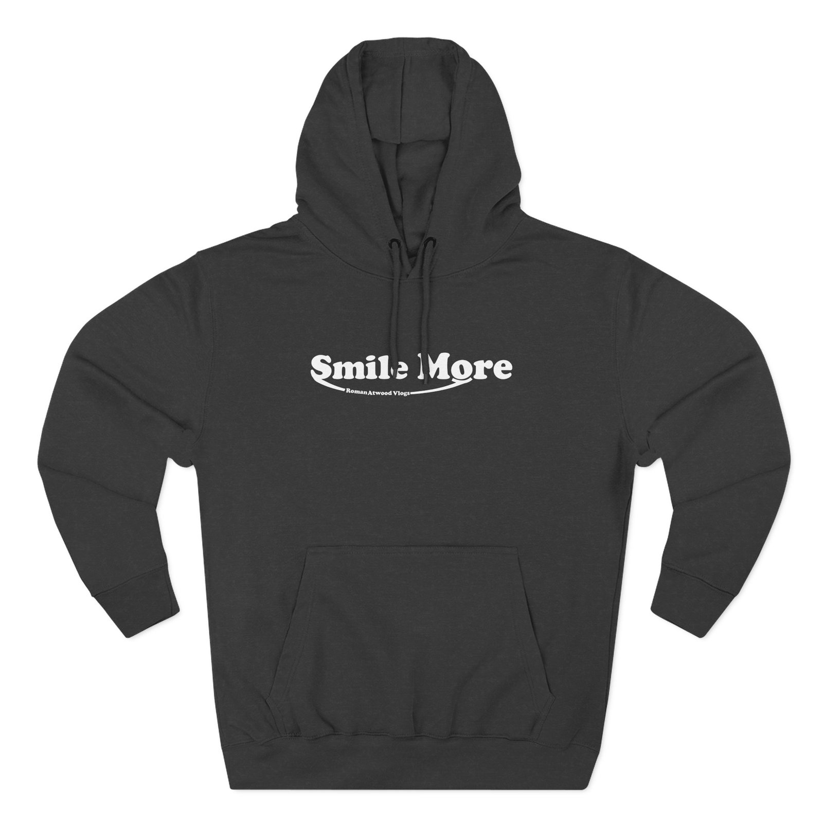 Roman Atwood Smile More Three-panel Fleece Hoodie