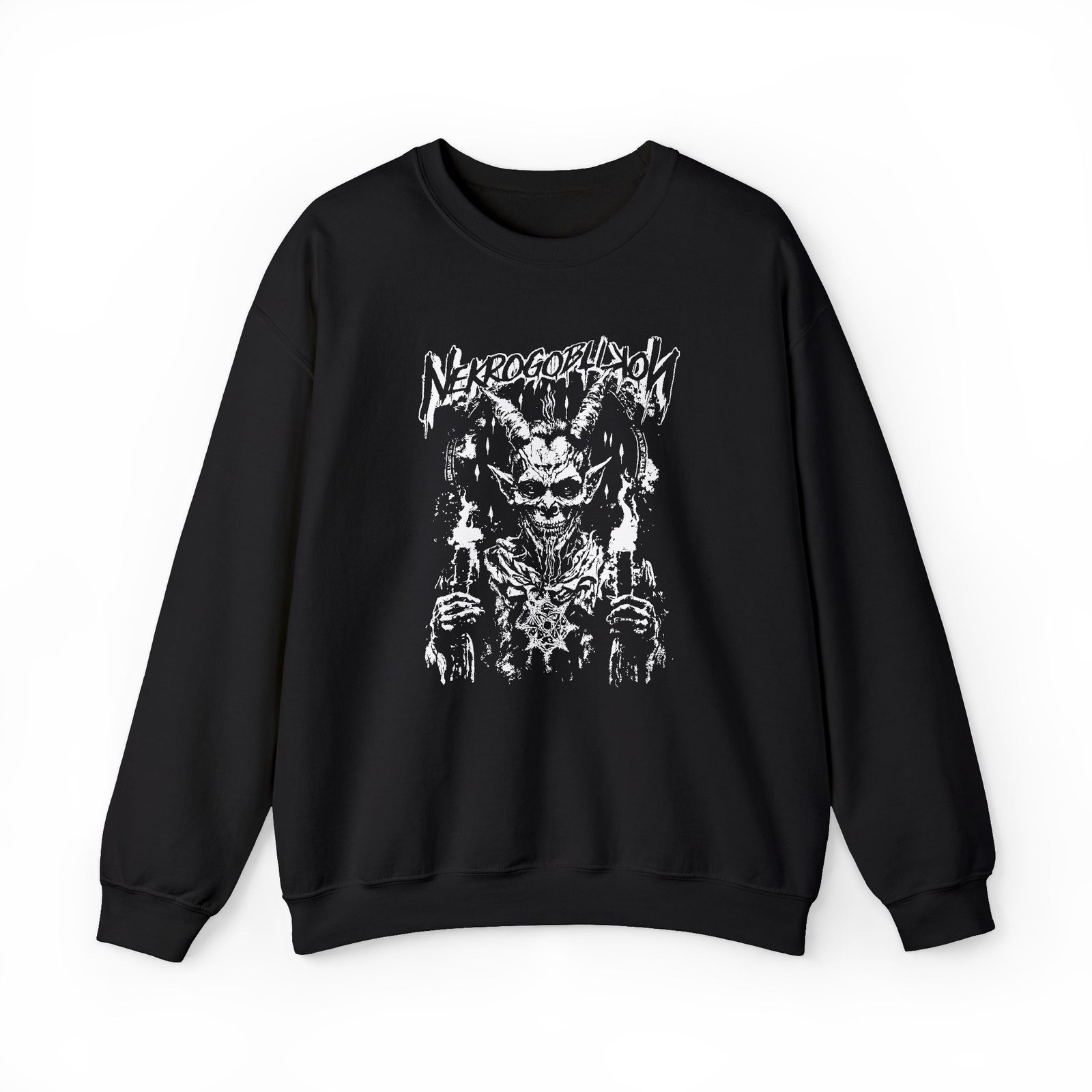 Nekrogoblikon Goblin Mode Sacrifice Unisex Heavy Blend™ Crewneck Sweatshirt