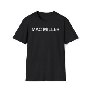 Mac Miller Swimming Pixels Unisex Softstyle T-Shirt