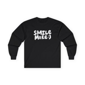 Roman Atwood Smile More Unisex Ultra Cotton Long Sleeve Tee