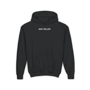 Youth Mac Miller Swimming Pixels Heavy Blend Hooded Sweatshirt