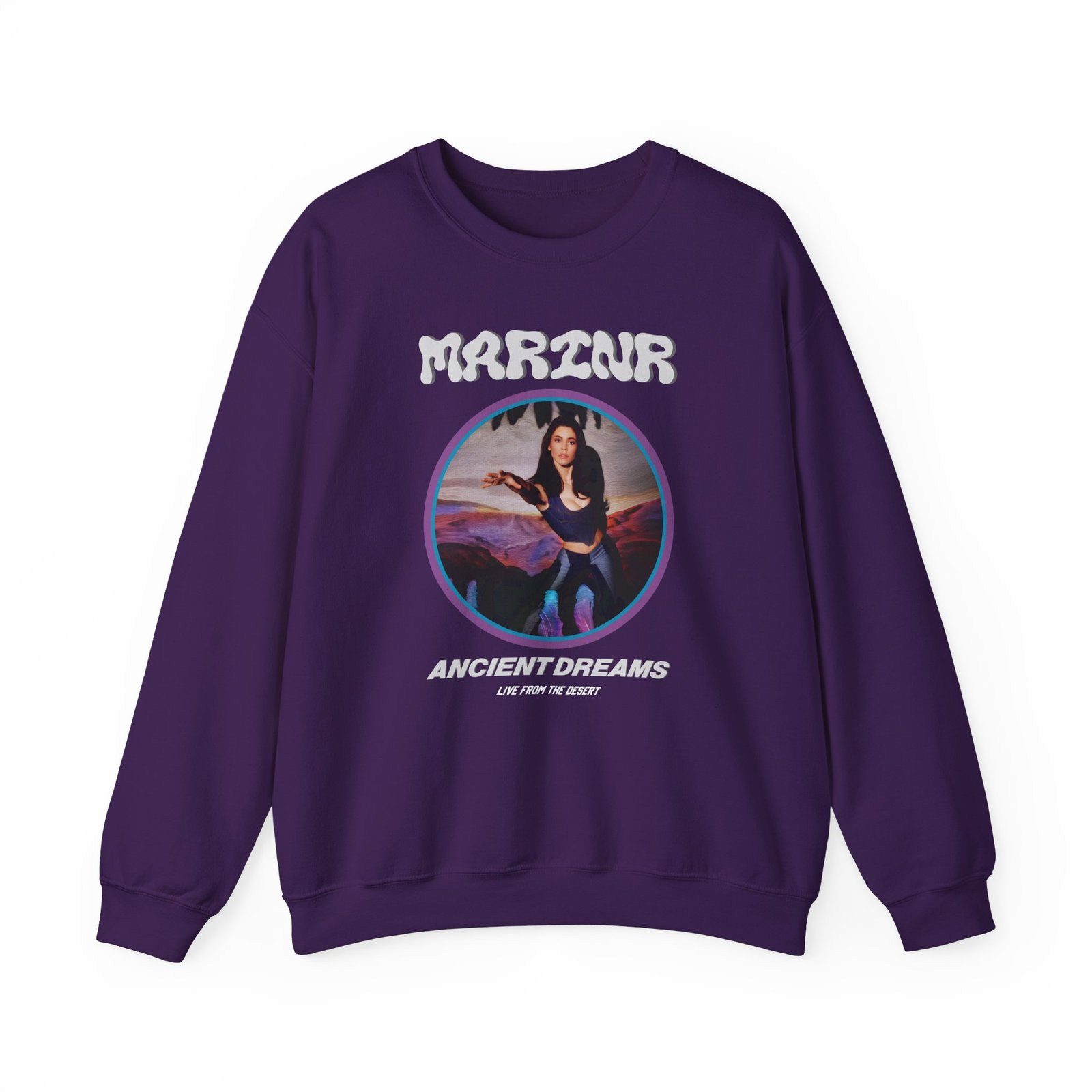 Marina Ancient Dreams Live From the Desert Unisex Heavy Blend™ Crewneck Sweatshirt