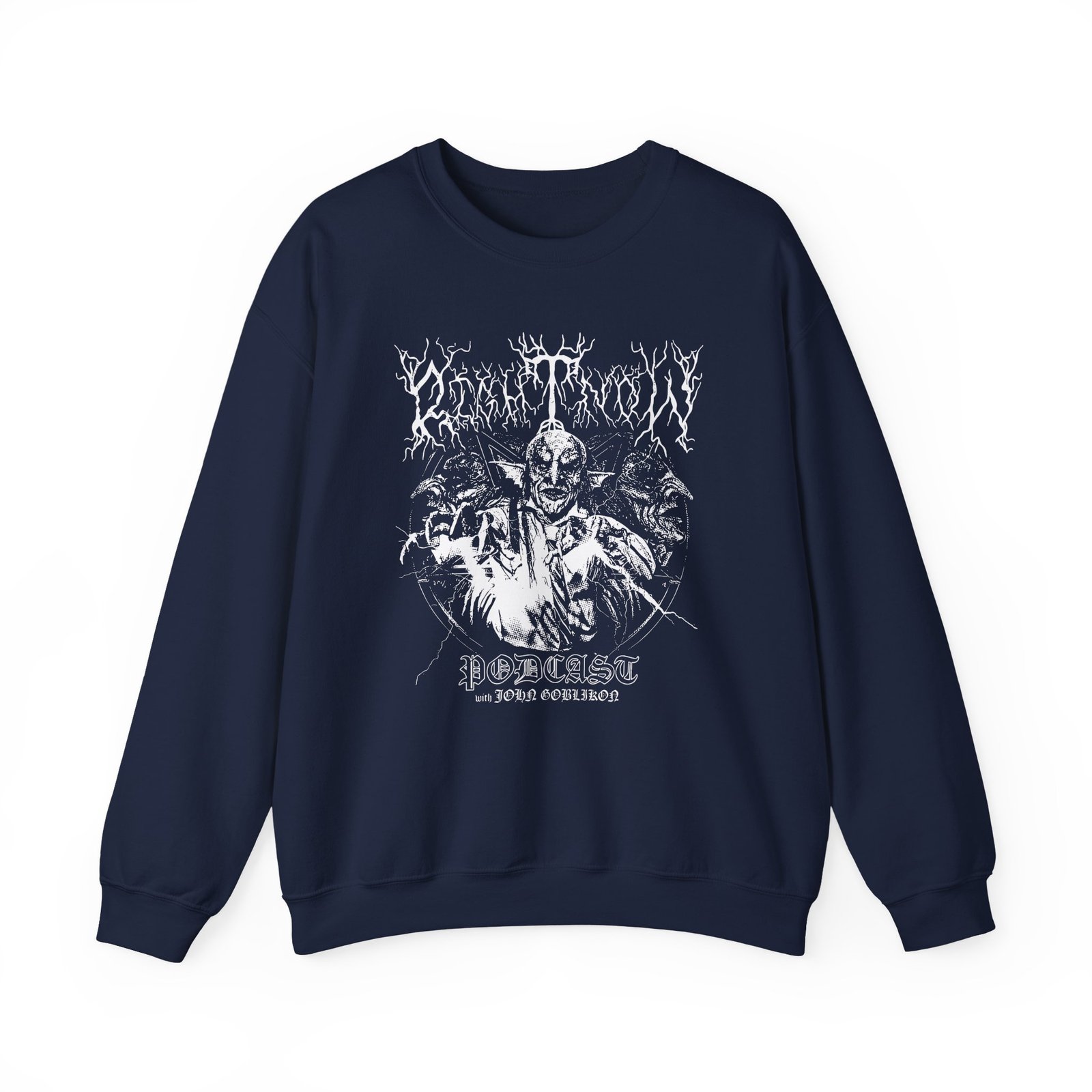 Nekrogoblikon Right Now Unisex Heavy Blend™ Crewneck Sweatshirt