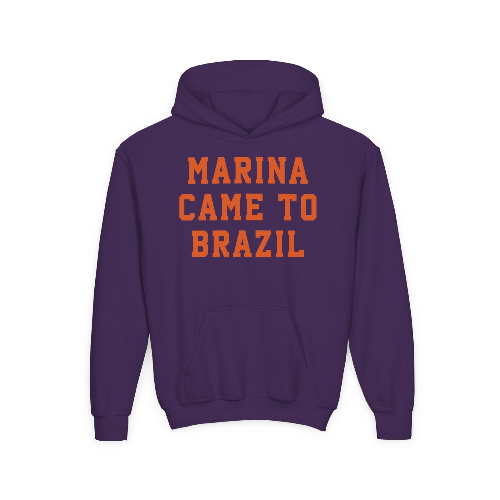 Youth Marina Came to Brazil Heavy Blend Hooded Sweatshirt