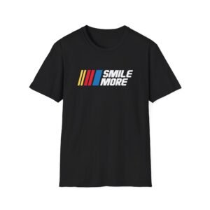 Roman Atwood Smile More Racing Unisex Softstyle T-shirt