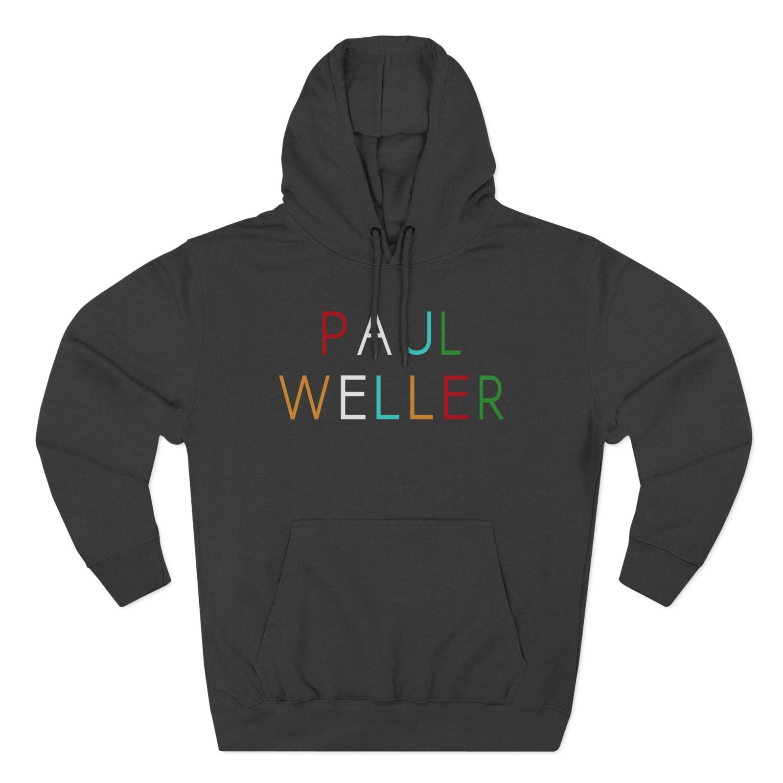 PWL Multicolour Logo Three-Panel Fleece Hoodie