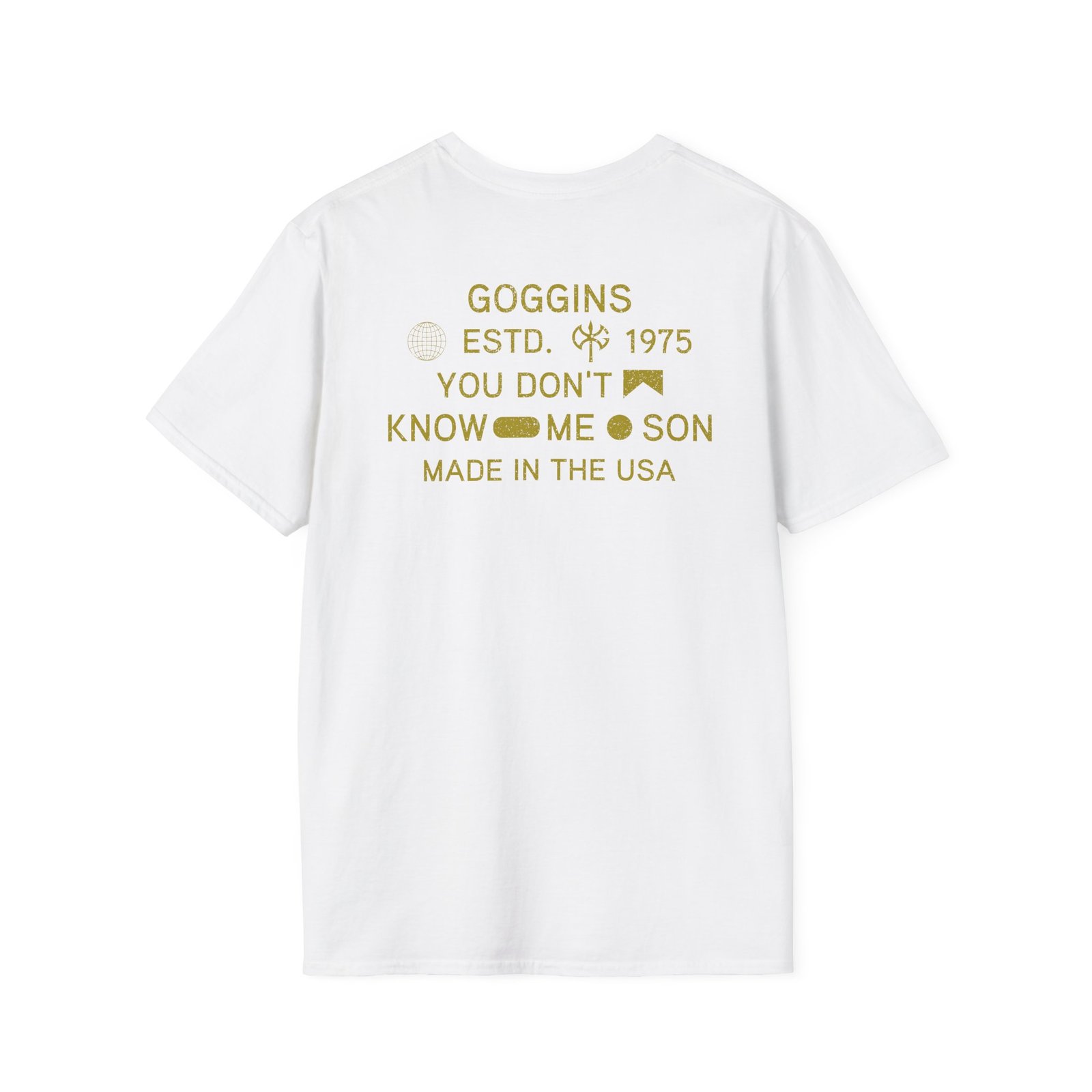 David Goggins Made in the Usa Unisex Softstyle T-Shirt