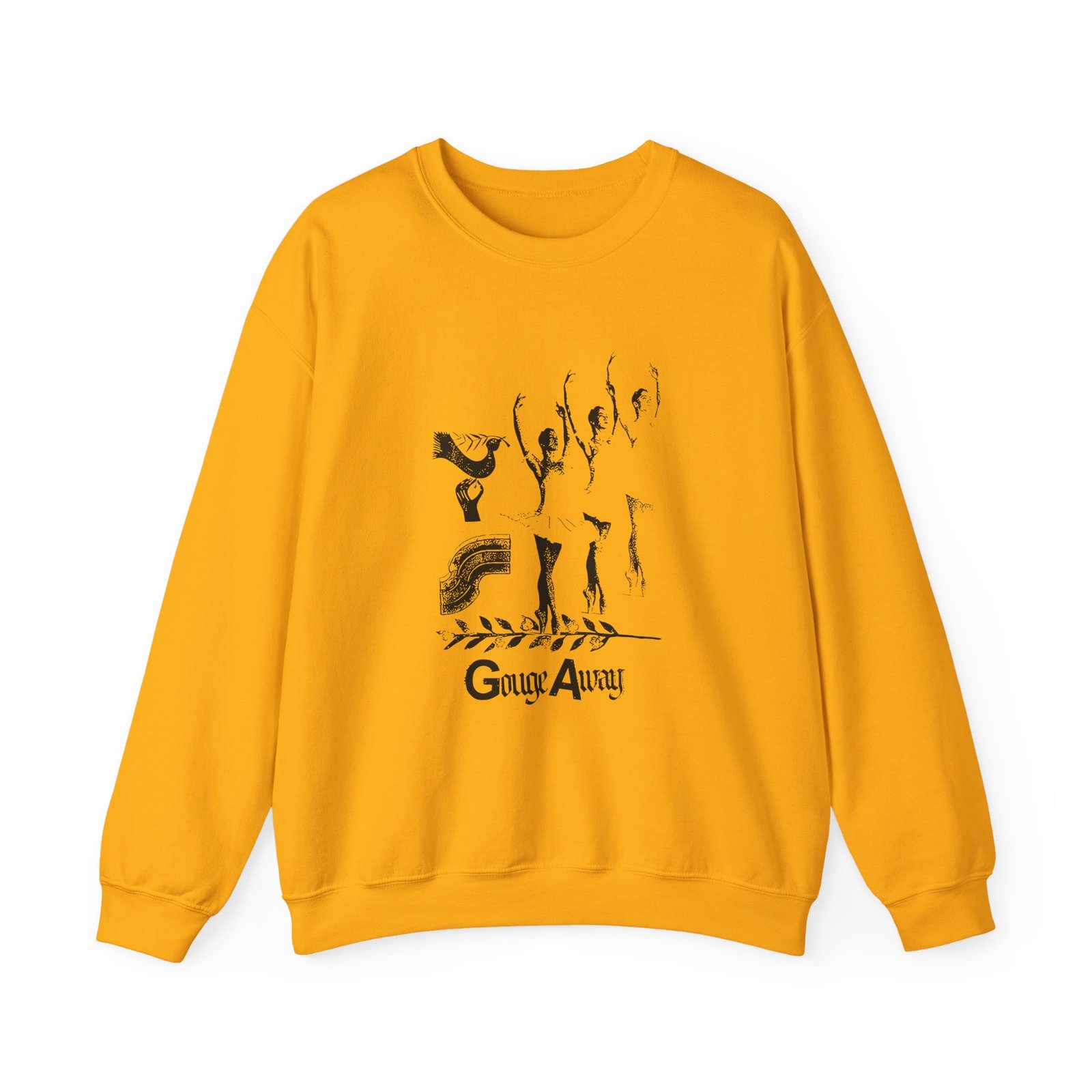 Gouge Away Dance Unisex Heavy Blend Crewneck Sweatshirt
