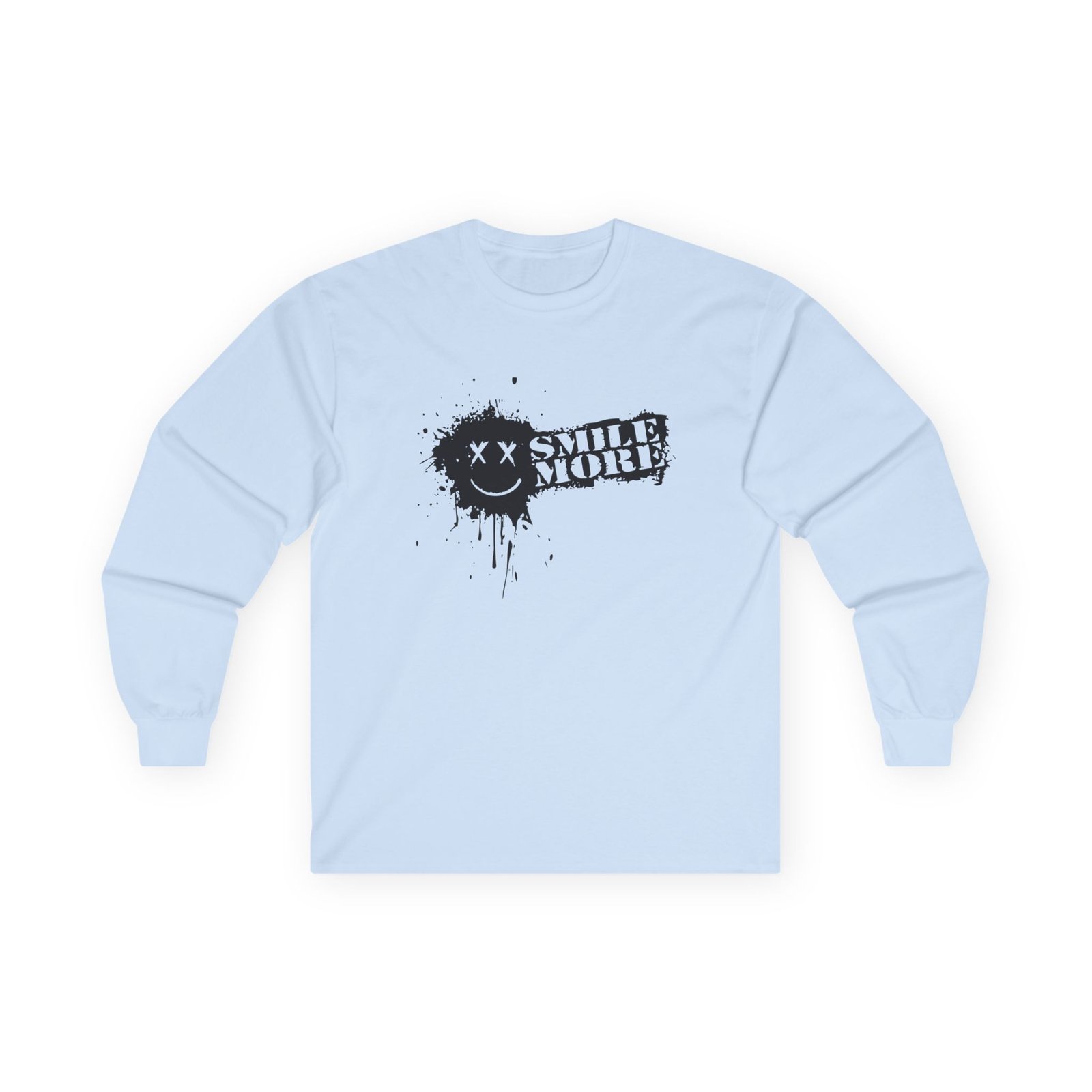 Roman Atwood Smile More Splatter Unisex Ultra Cotton Long Sleeve Tee