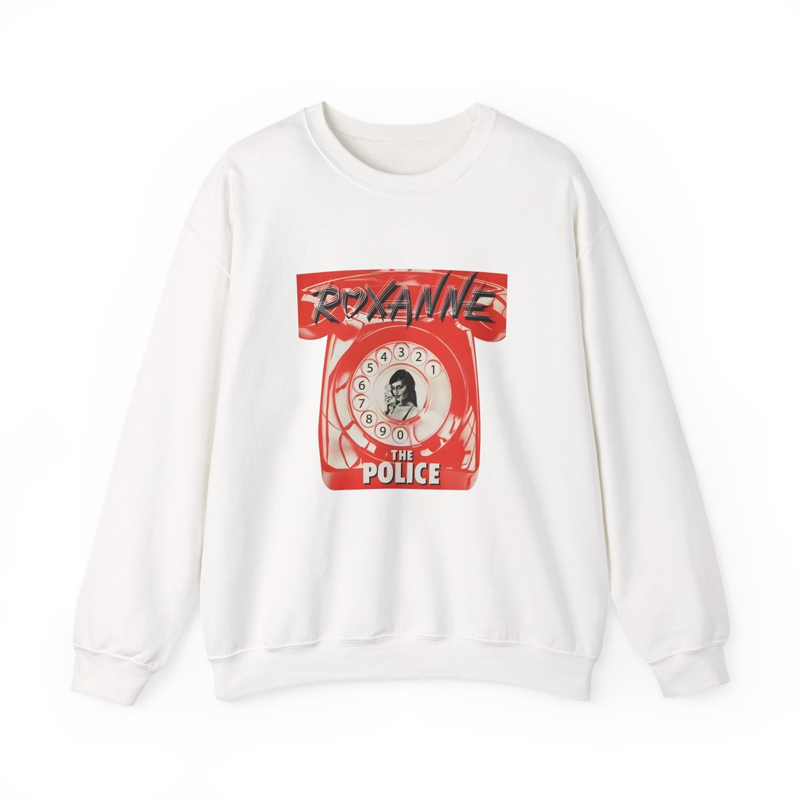 The Police Roxanne Phone Unisex Heavy Blend Crewneck Sweatshirt