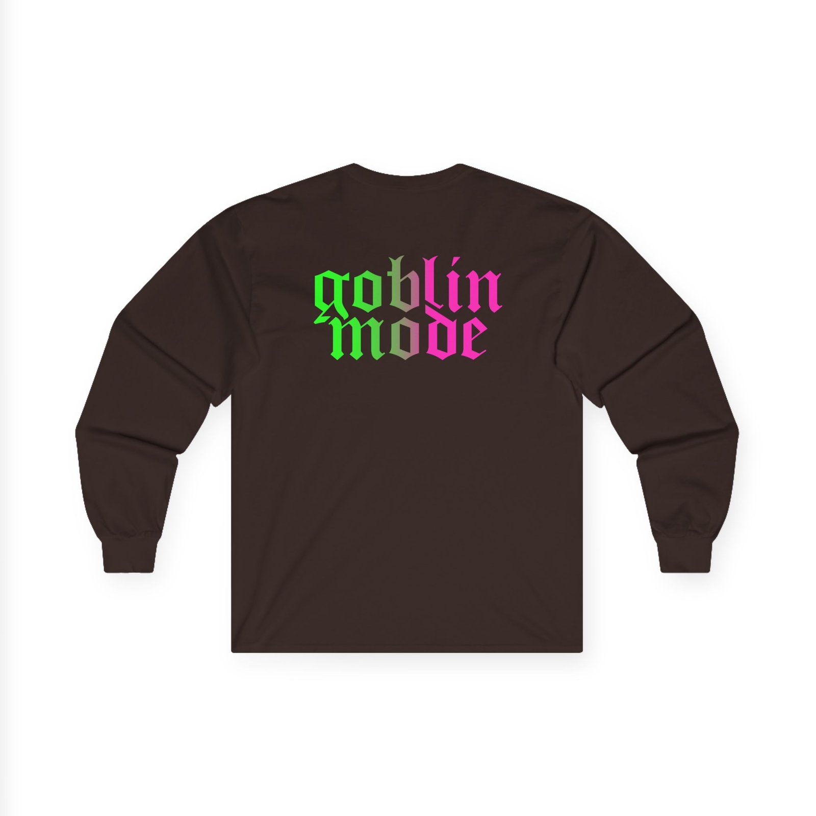 Nekrogoblikon Goblin Mode Wicked Ombre Unisex Ultra Cotton Long Sleeve Tee