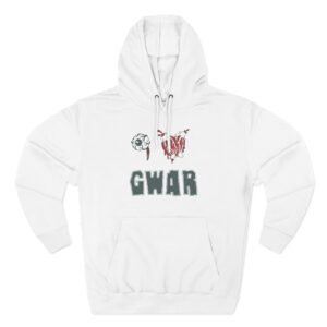 Gwar Backdrop Logo Three-Panel Fleece Hoodie