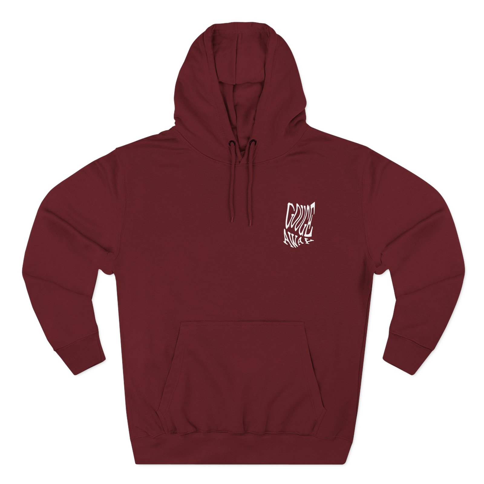 Gouge Away Burnt Sugar Three-panel Fleece Hoodie