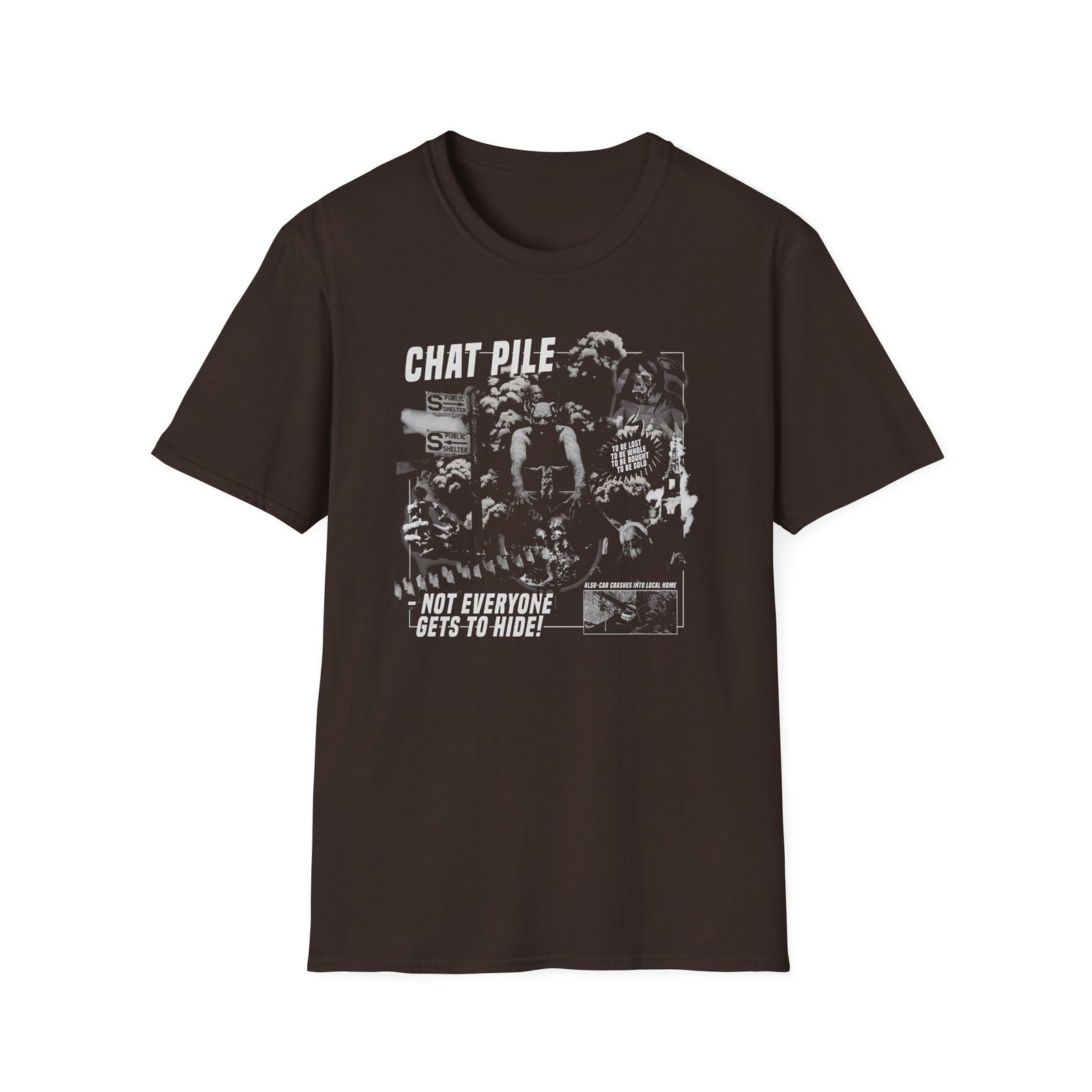 Chat Pile Weekly World News Unisex Softstyle T-Shirt
