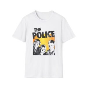 The Police Outlandos Bootleg 1980 Ragla Unisex Softstyle T-shirt