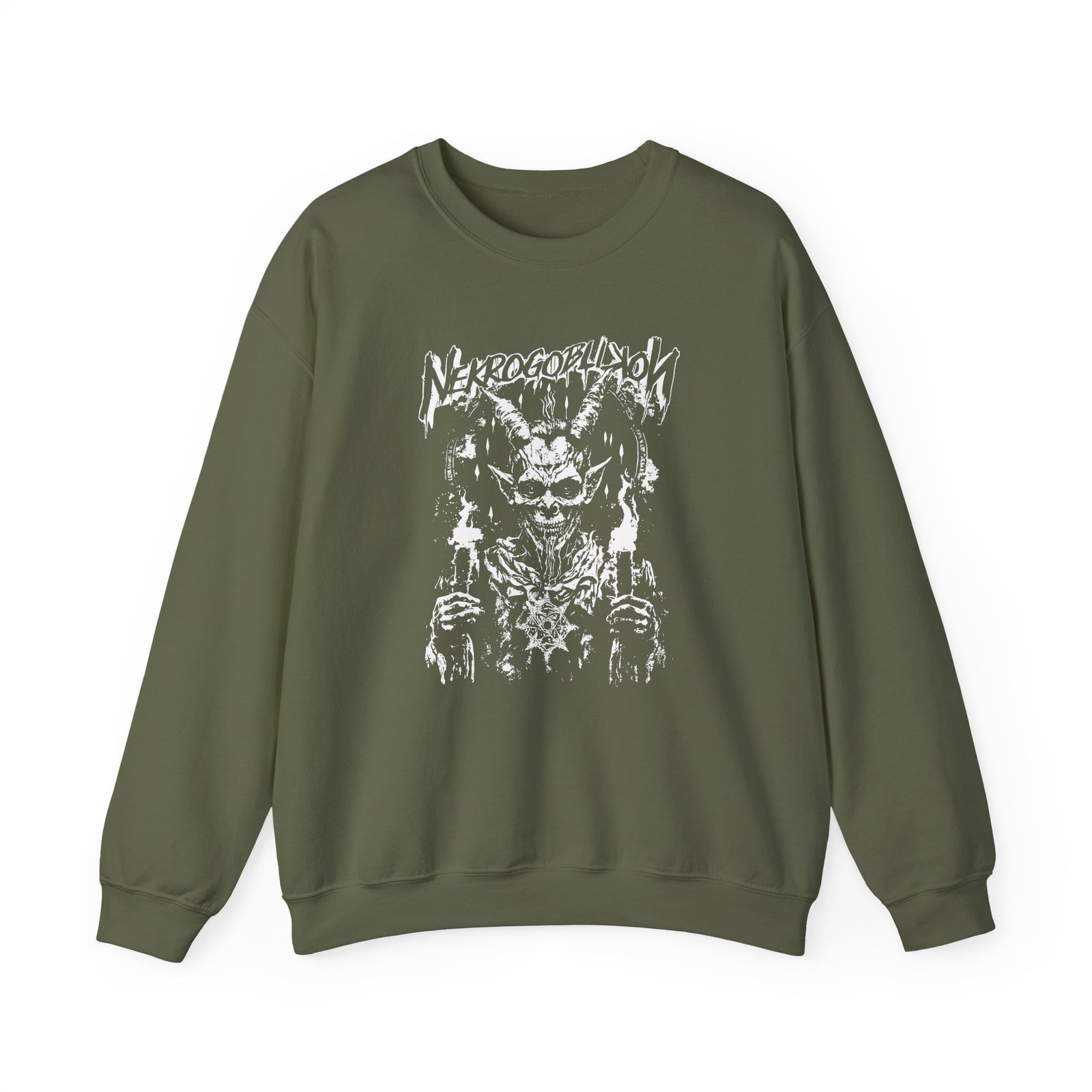 Nekrogoblikon Goblin Mode Sacrifice Unisex Heavy Blend™ Crewneck Sweatshirt